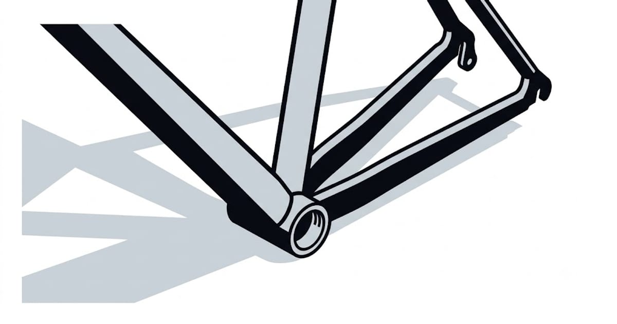 Bottom bracket shell of a bicycle frame